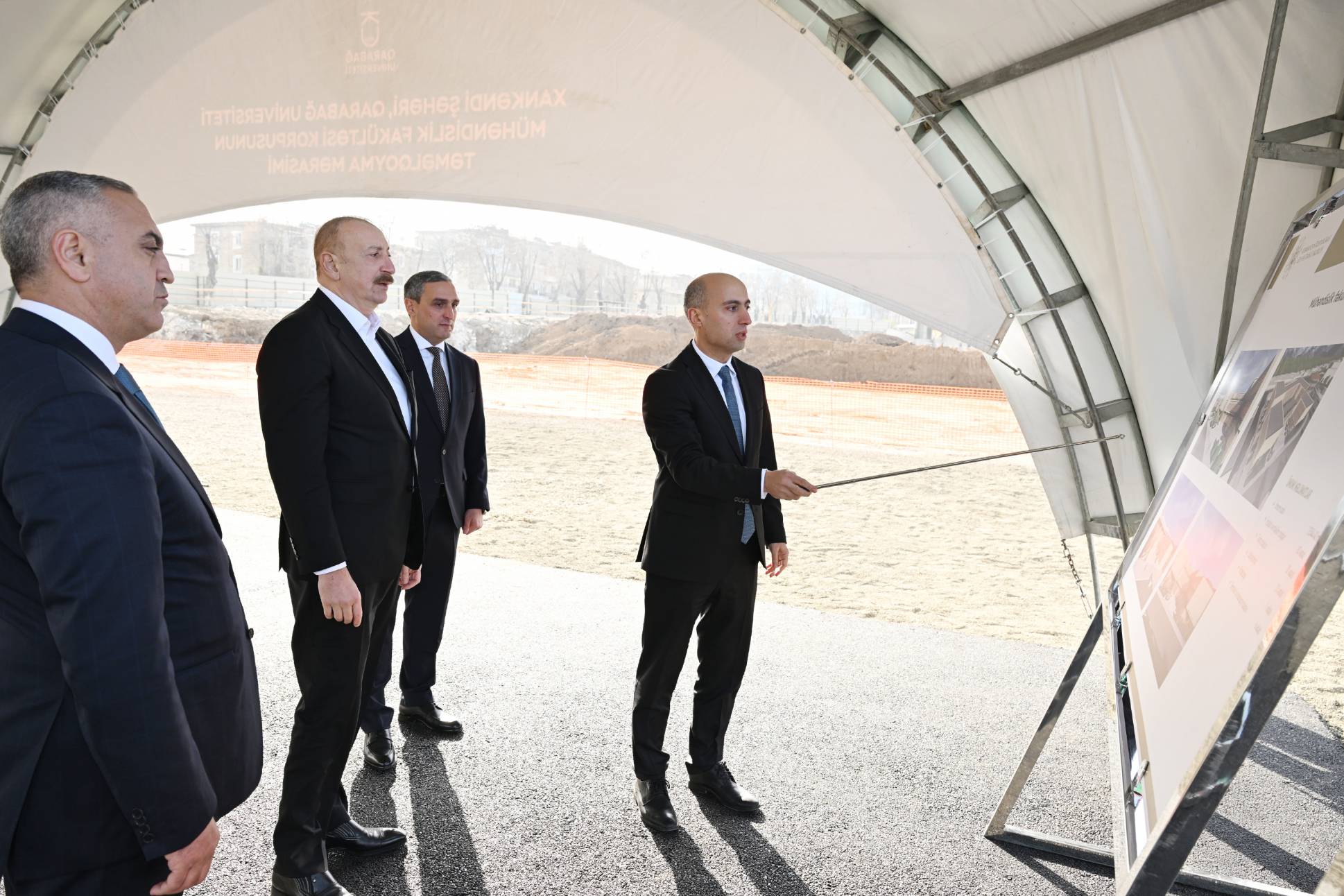 Foundation groundbraking President