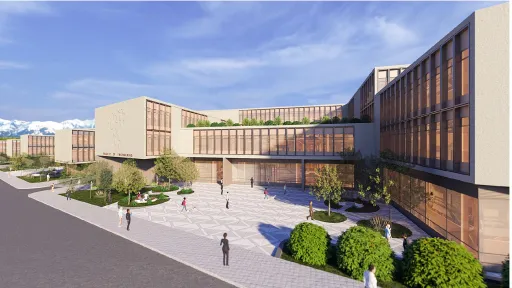 New building rendering Engineering