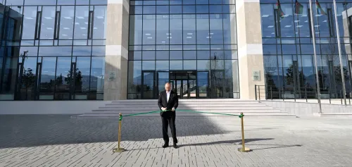President Opening business and Economics faculty